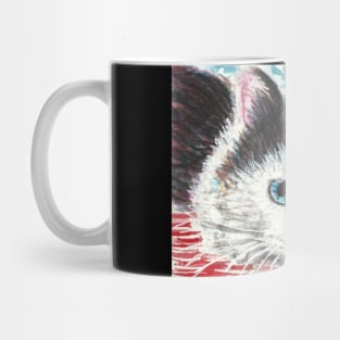 Cute  kitten cat  art Mug